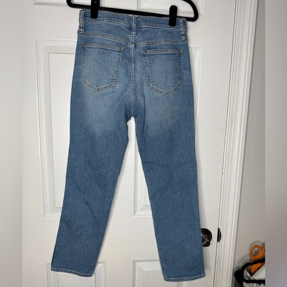 MADEWELL Woman’s Stovepipe Medium Wash Straight Jeans Size 26 - Picture 3 of 7